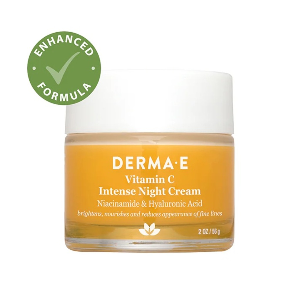 Derma E Vitamin C Intense Night Cream Niacinamide Hyaluronic Acid Fine Lines